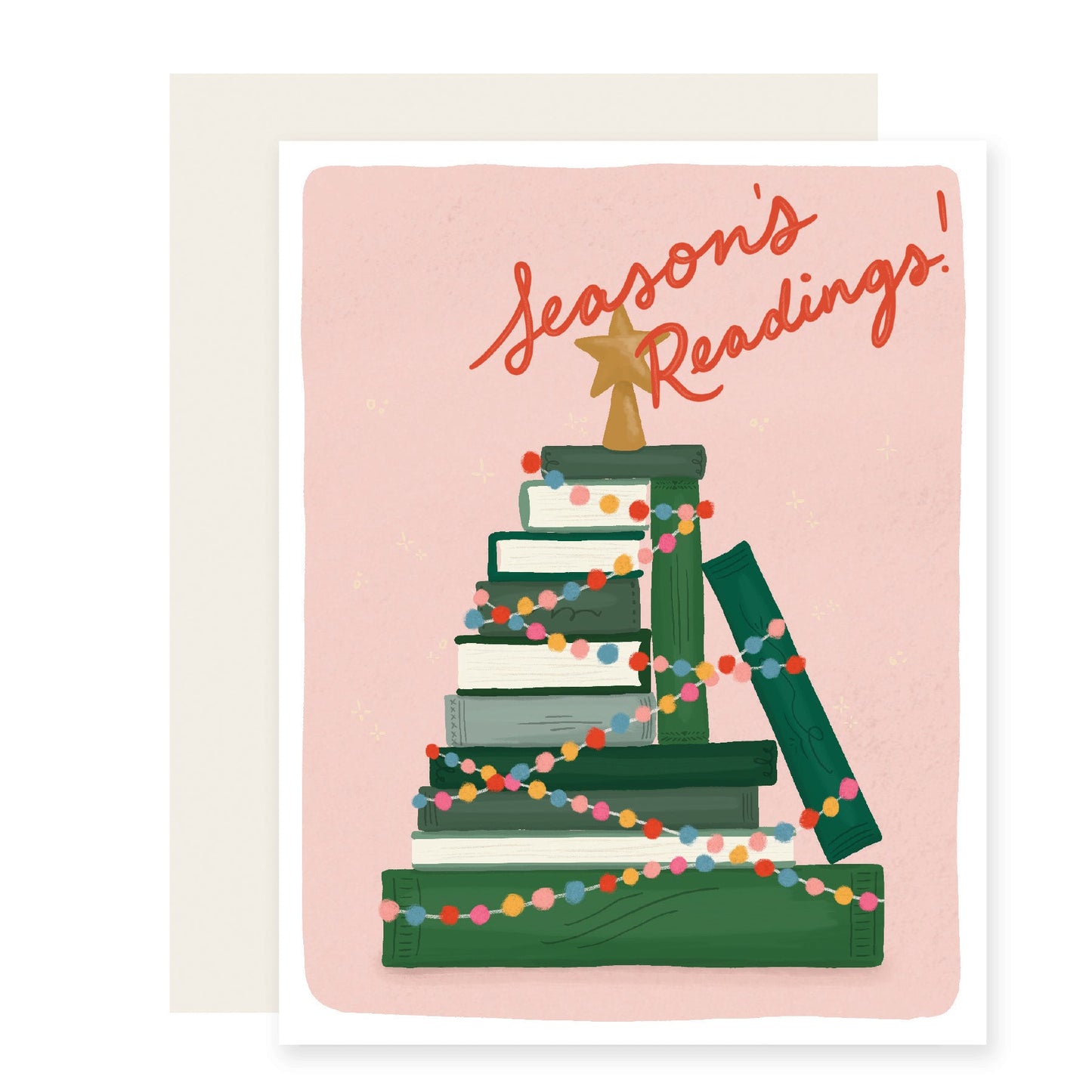 Book Tree Seasons Readings | Holiday Card (Case Pack of 6)