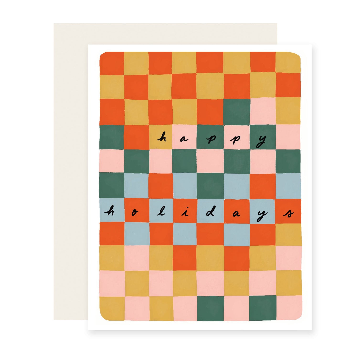 Holiday Checkers | Holiday Card (Case Pack of 6)