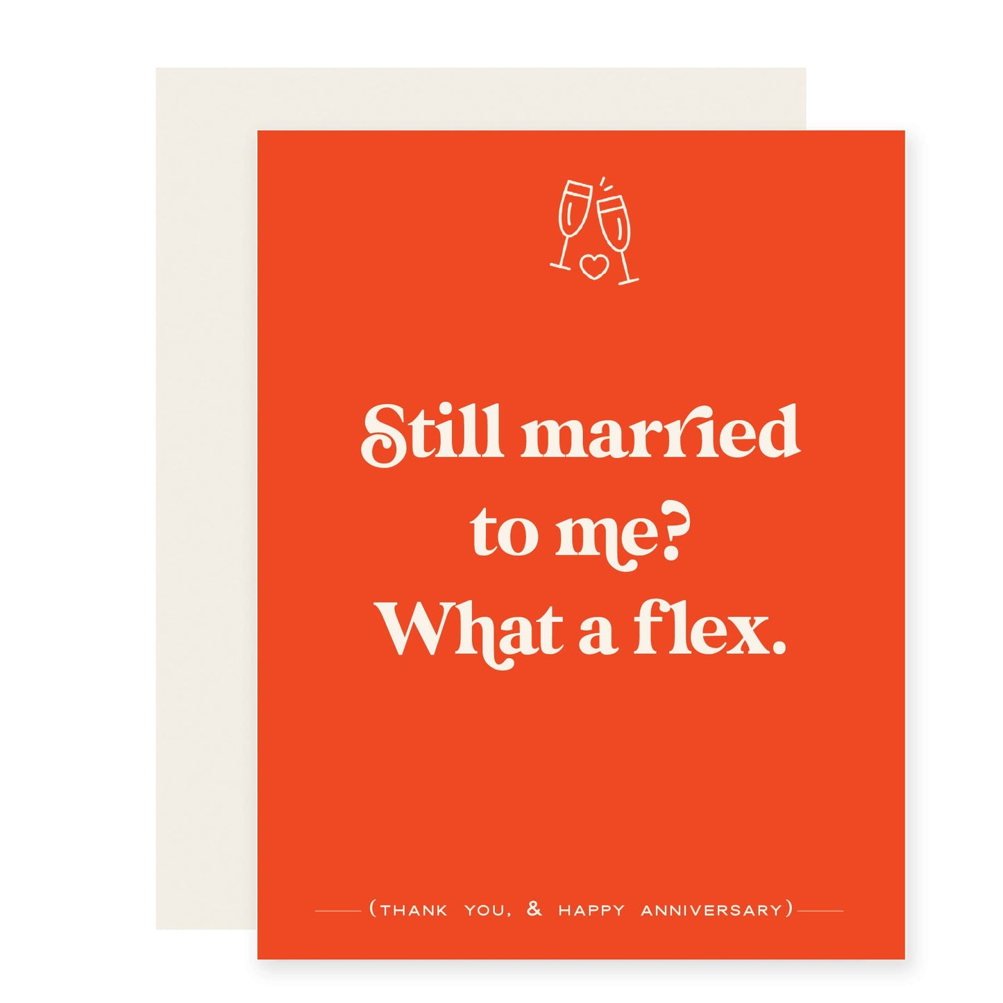 Still Married Flex | Funny Anniversary Card (Case Pack of 6)