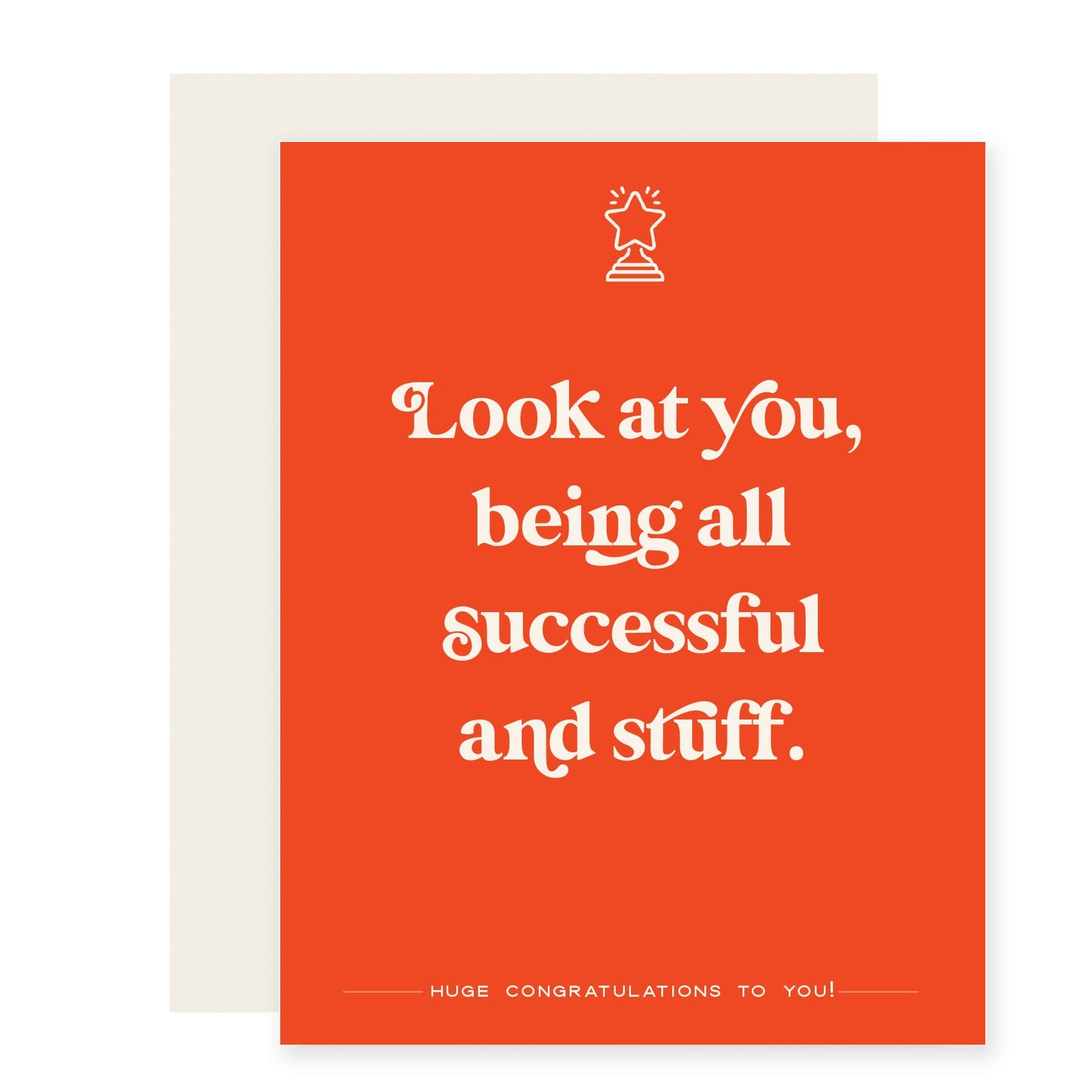 Successful & Stuff | Congratulations Card (Case Pack of 6)