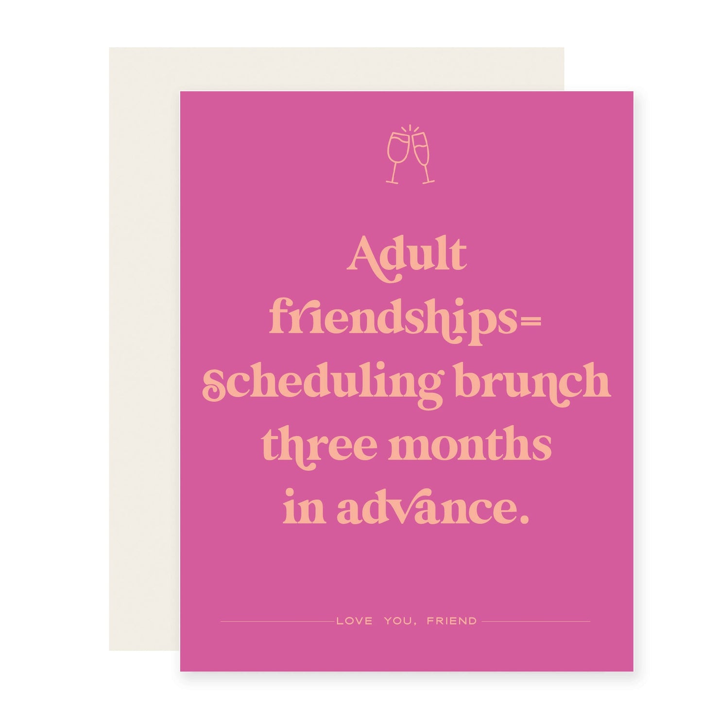 Adult Friendships | Friendship Card (Case Pack of 6)