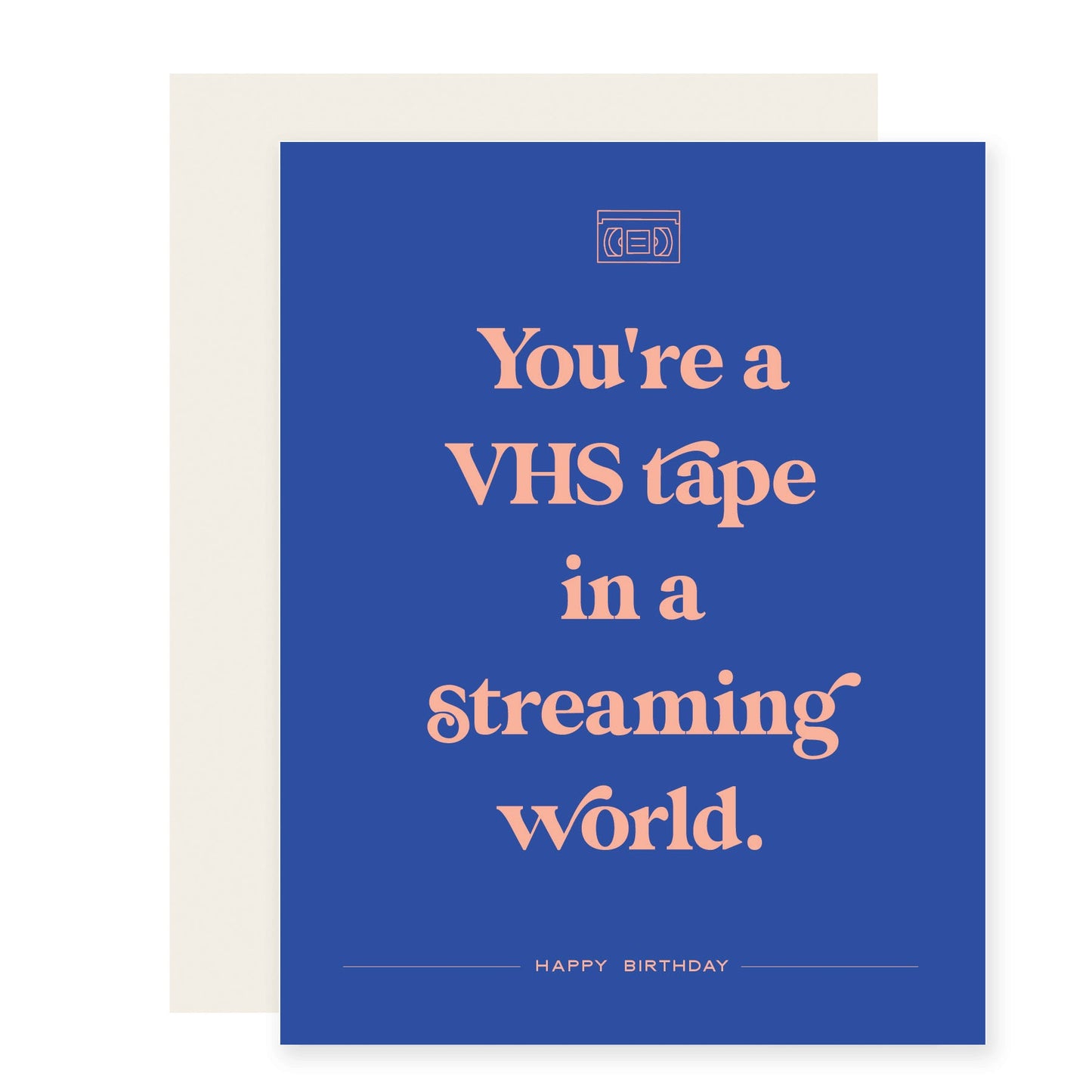 VHS Tape | Funny Birthday Card (Case Pack of 6)
