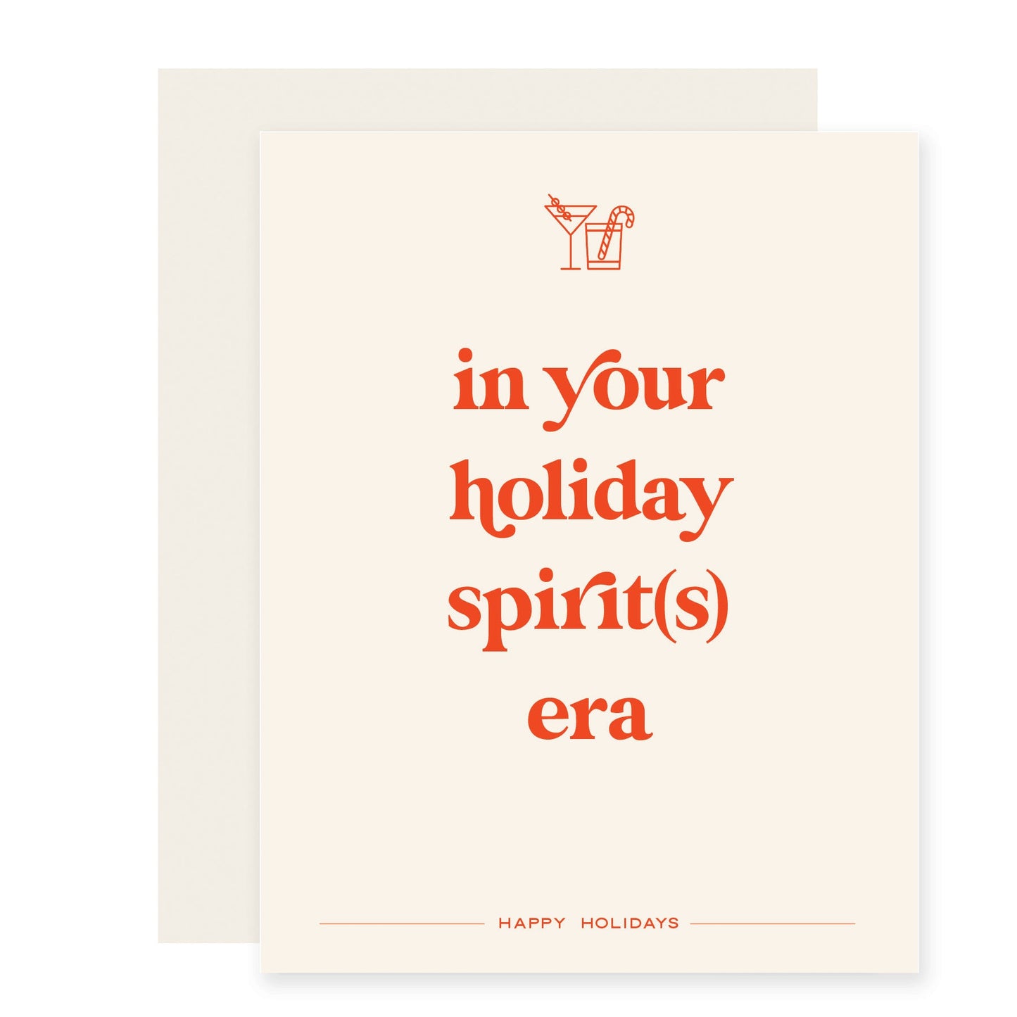 Your Holiday Spirit Era | Taylor Swift Holiday Card (Case Pack of 6)