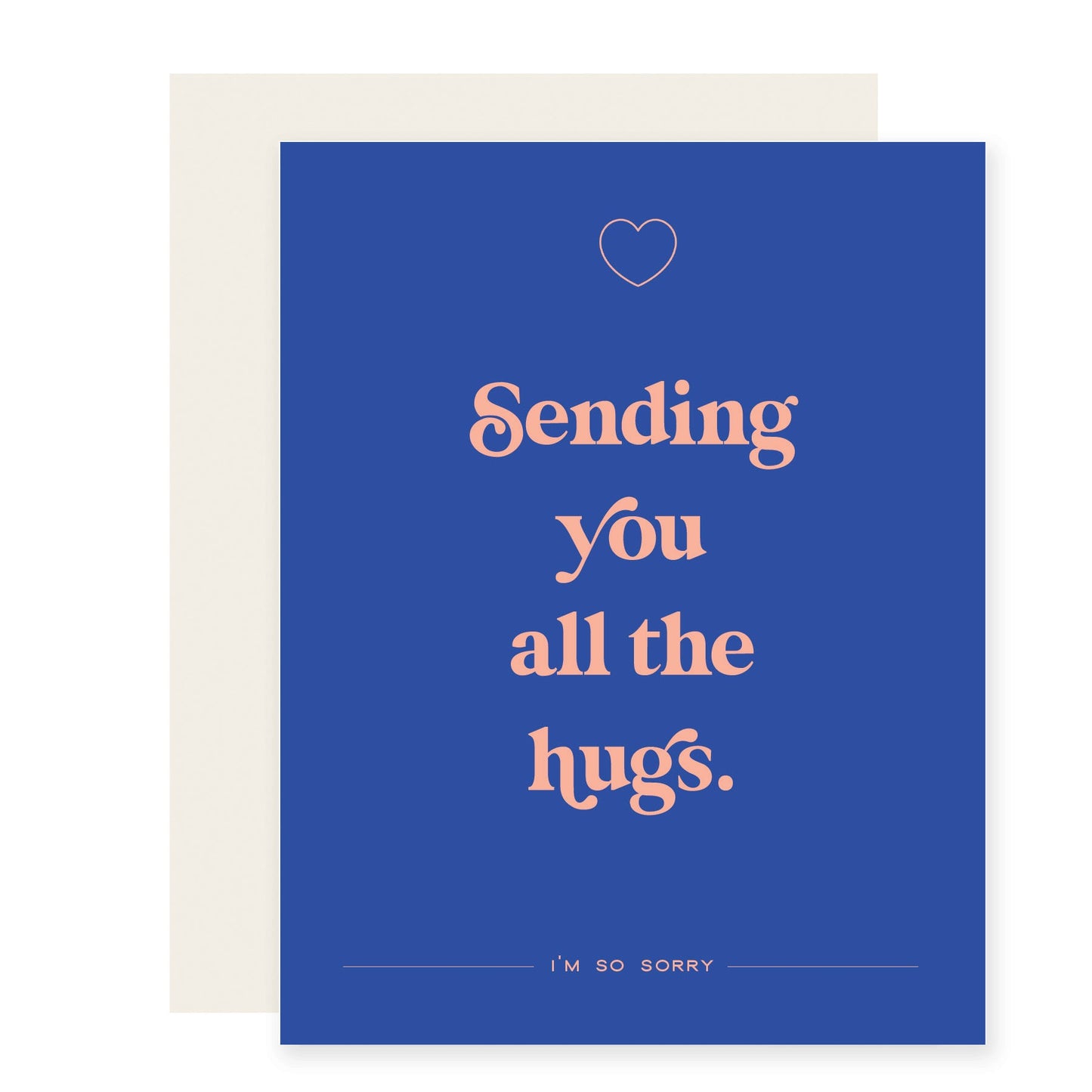 All the Hugs | Sympathy Card (Case Pack of 6)