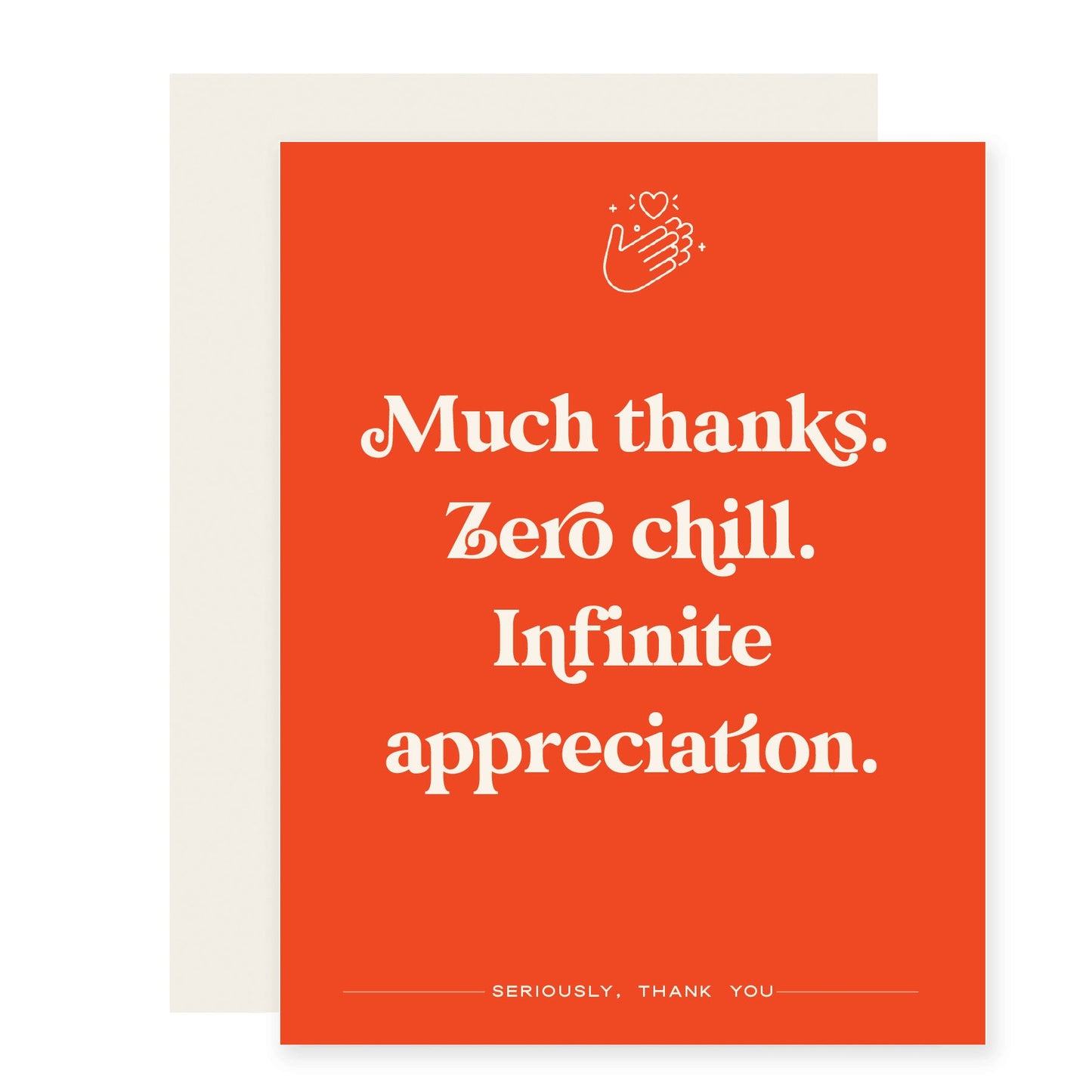 Zero Chill | Funny Thank You (Case Pack of 6)