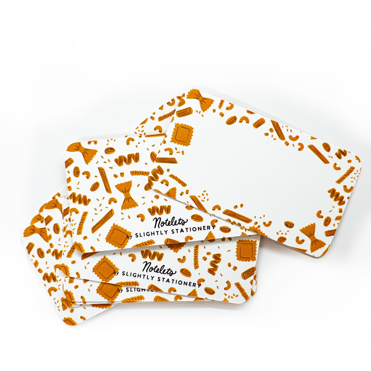 Pasta Notelet | Tiny Notecard Pack of 50 (Case of 4)