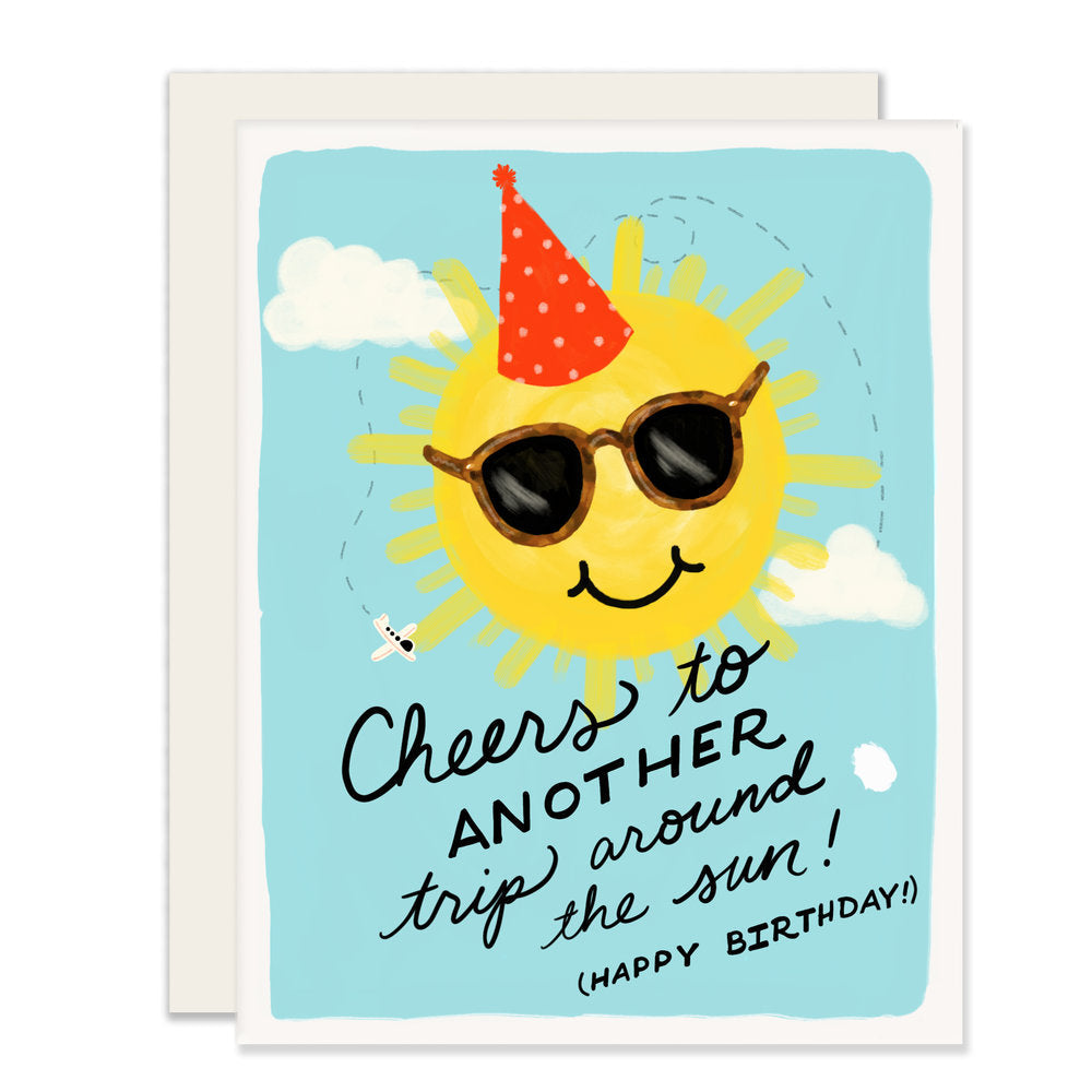Another Trip Around The Sun Birthday Card (Case Pack of 6)