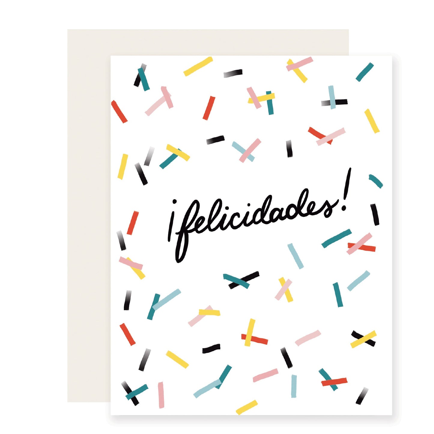 Felicidades Confetti - Spanish Card (Case Pack of 6)