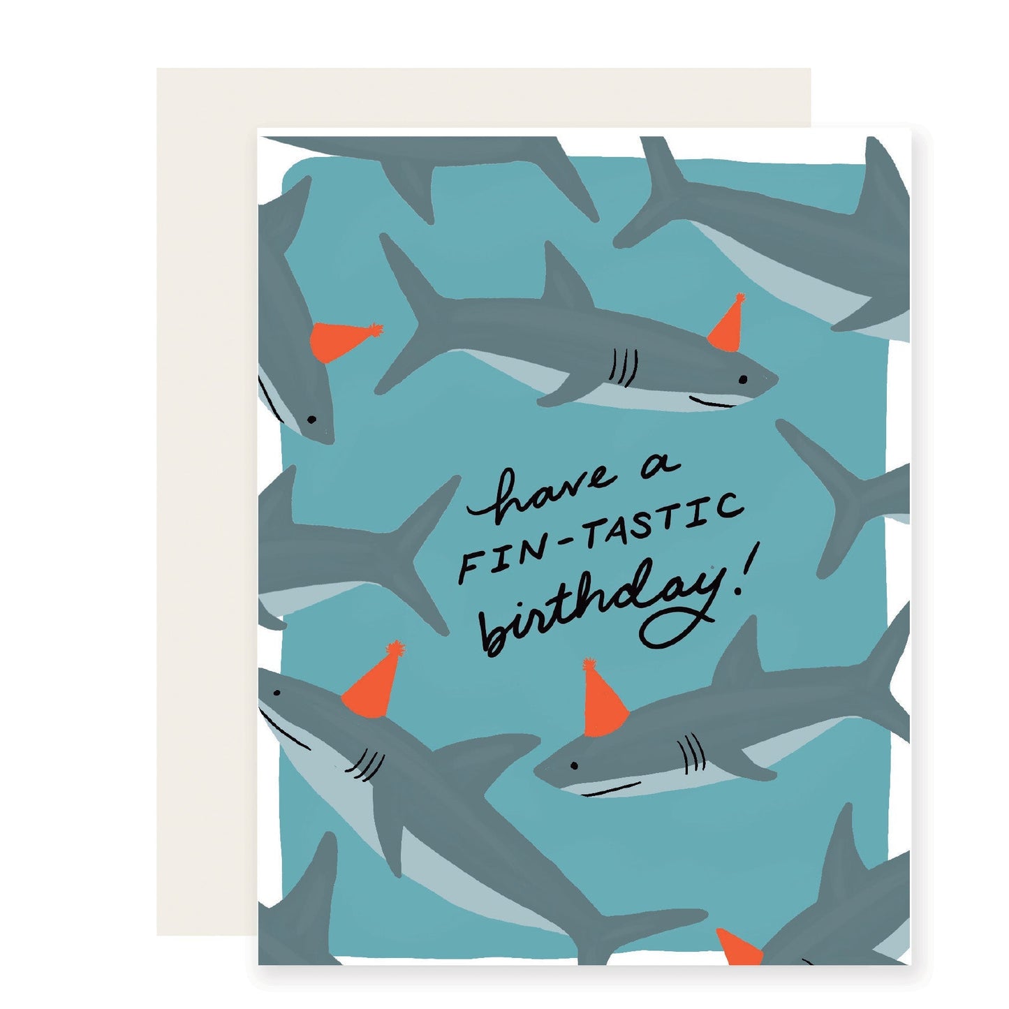 Fin-Tastic Birthday | Fantastic Birthday Card (Case Pack of 6)