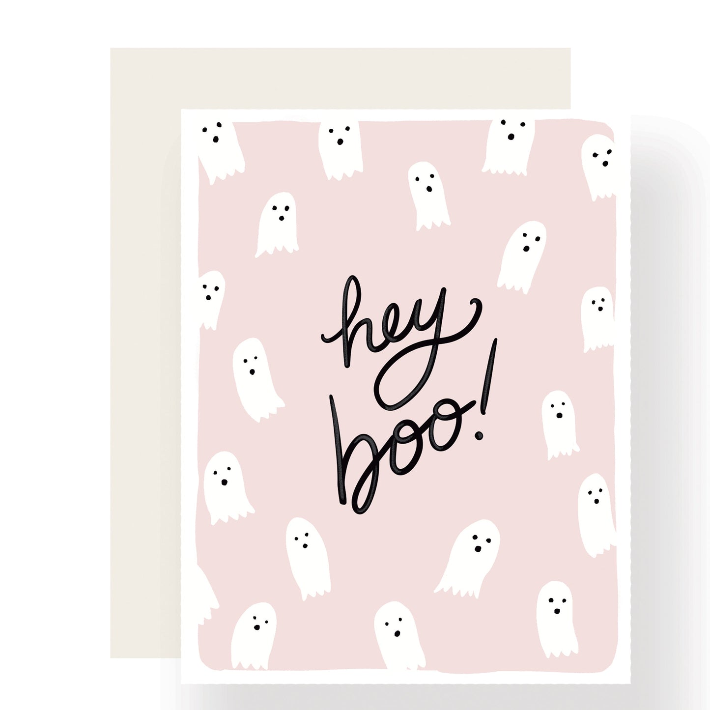 Hey Boo Card | I Love You Card (Case Pack of 6)