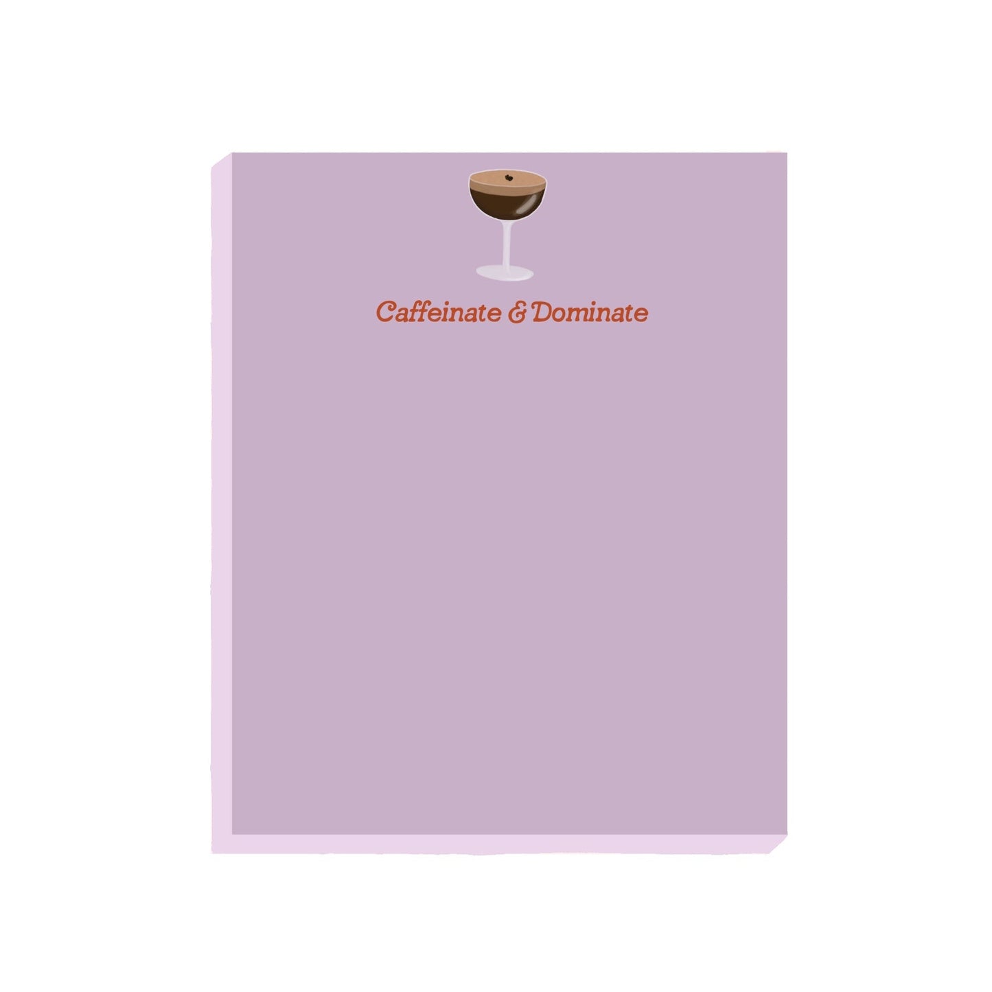 Espresso Martini Notepad (Case Pack of 4)