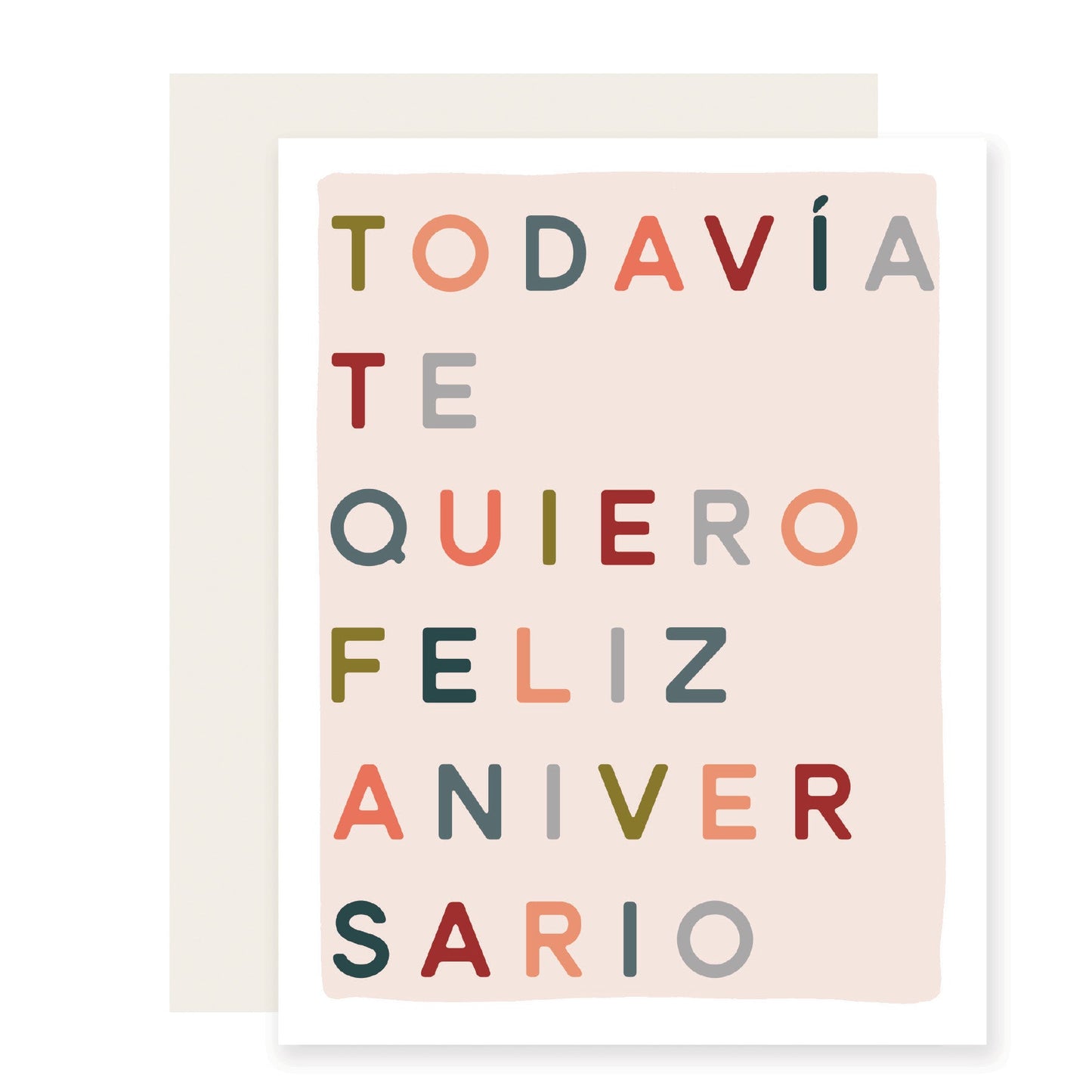 Todavía Te Quiero - Spanish Card (Case Pack of 6)
