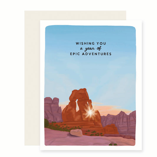 Epic Adventures Card | Epic Adventures Birthday Card (Case Pack of 6)