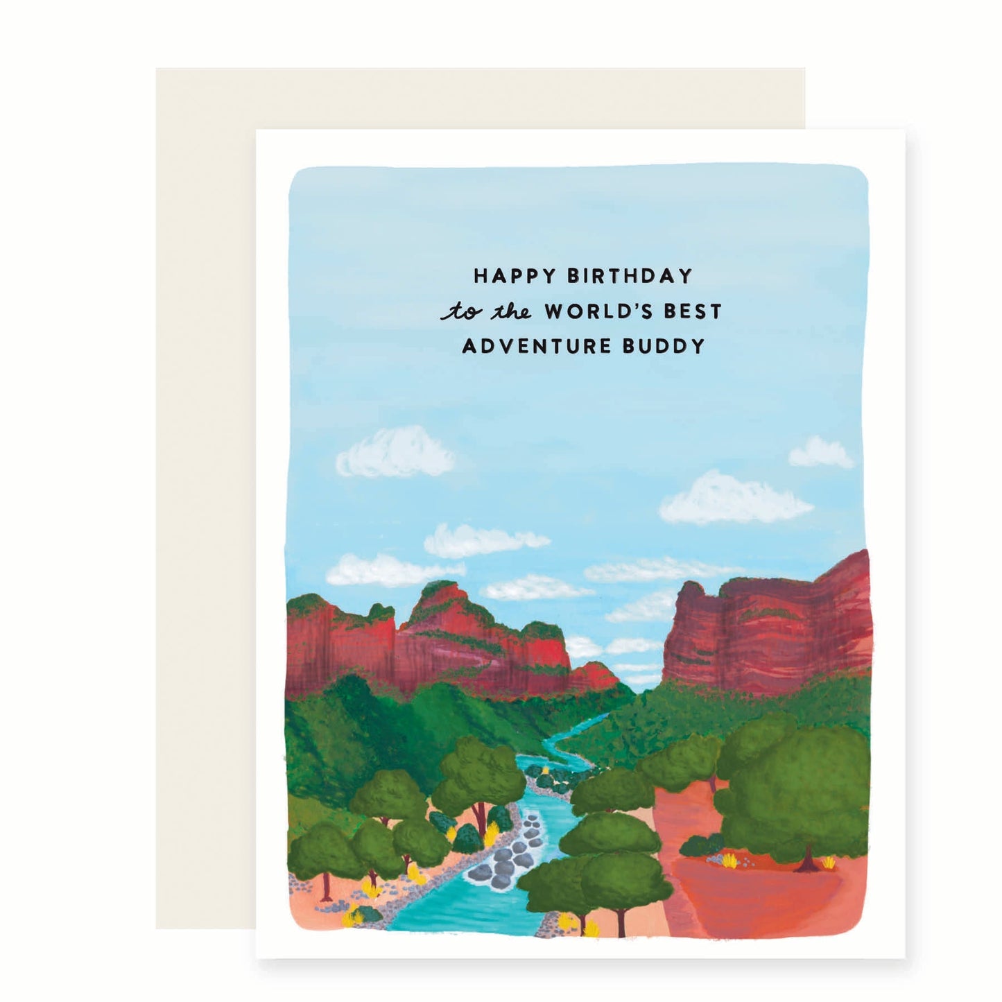 Adventure Buddy | Outdoorsy Birthday Card (Case Pack of 6)