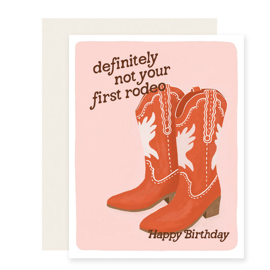 Not First Rodeo Birthday (Case Pack of 6)