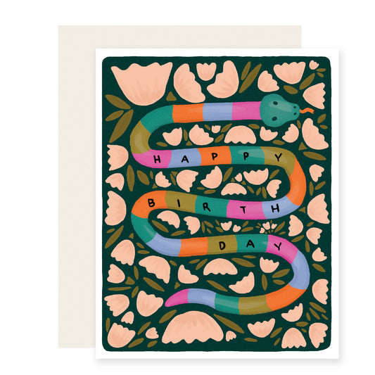 Snake Colorblock Birthday (Case Pack of 6)