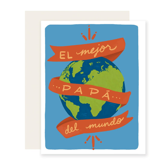 Mejor Papa - Spanish Card | Father'S Day Card In Spanish (Case Pack of 6)