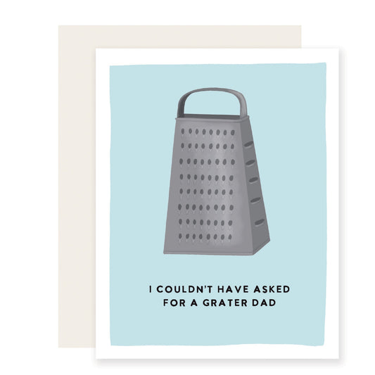 No Grater Dad | Funny Father'S Day Card | Dad Jokes Card (Case Pack of 6)