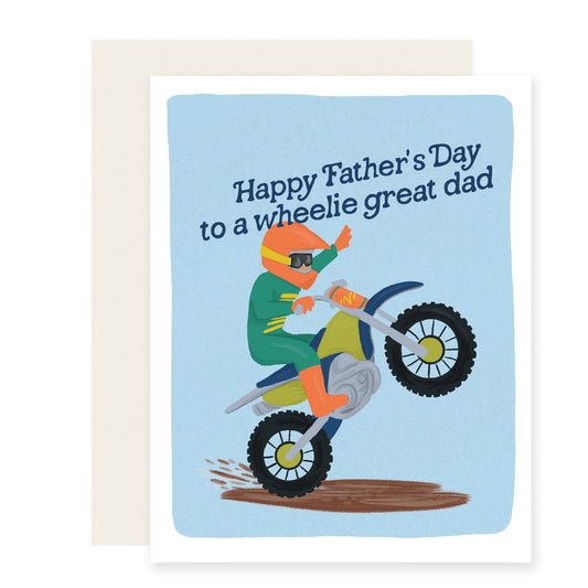 Wheelie Great Dad Card (Case Pack of 6)