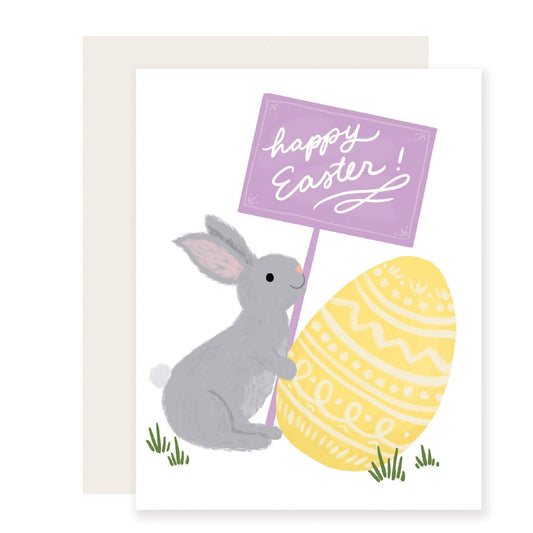 Easter Bunny Card | Happy Easter Card (Case Pack of 6)