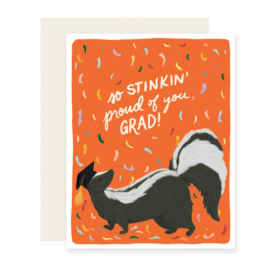 Stinkin' Proud Grad | Graduation Card (Case Pack of 6)