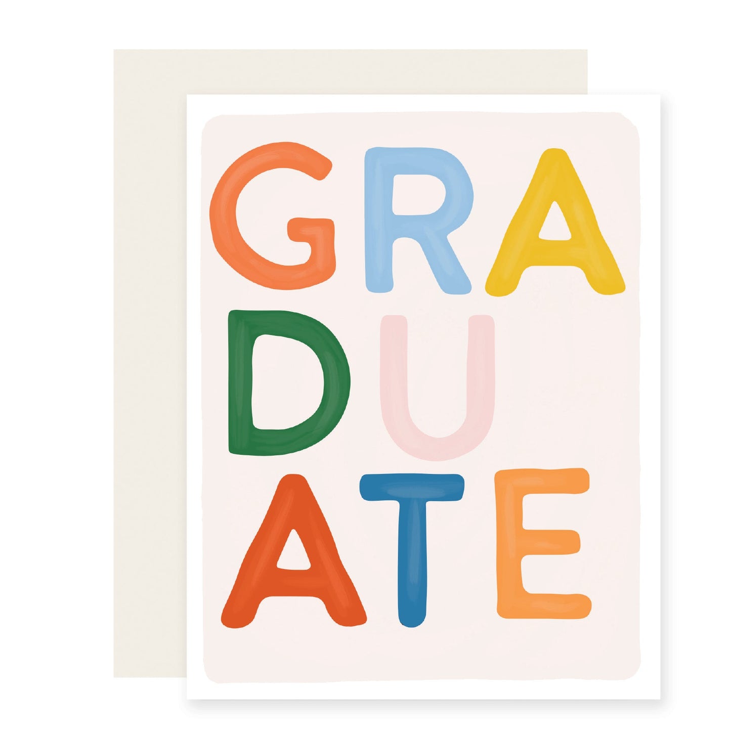 Graduate Block Letters (Case Pack of 6)
