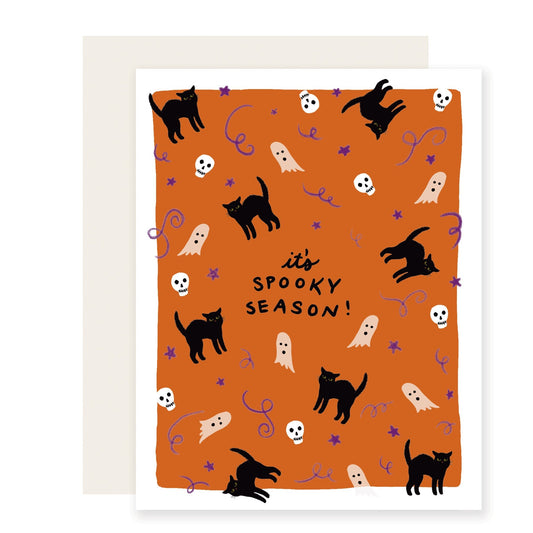 Spooky Season Card | Spooky Halloween Fall Card (Case Pack of 6)