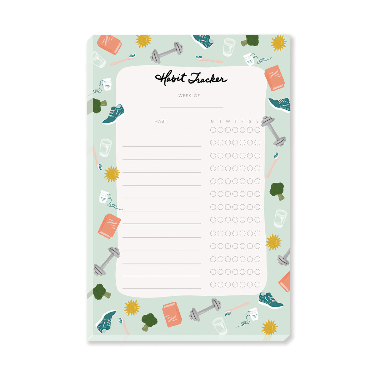 Habit Tracker Notepad (Case Pack of 4)