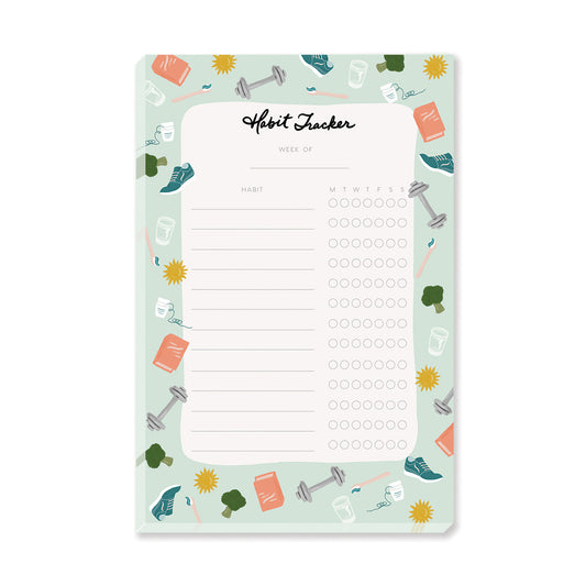 Habit Tracker Notepad (Case Pack of 4)