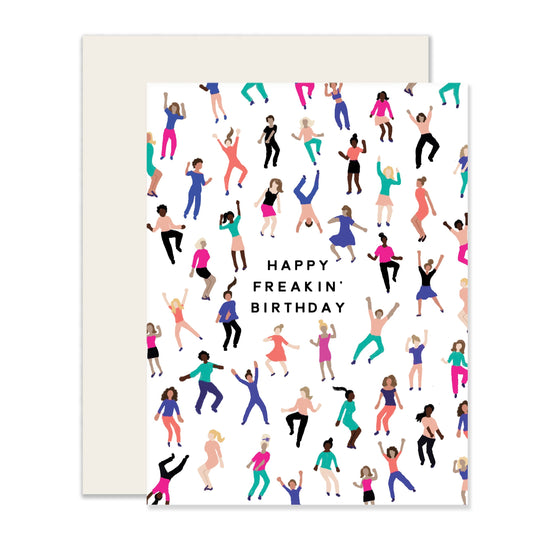 Happy Freakin Birthday Card (Case Pack of 6)