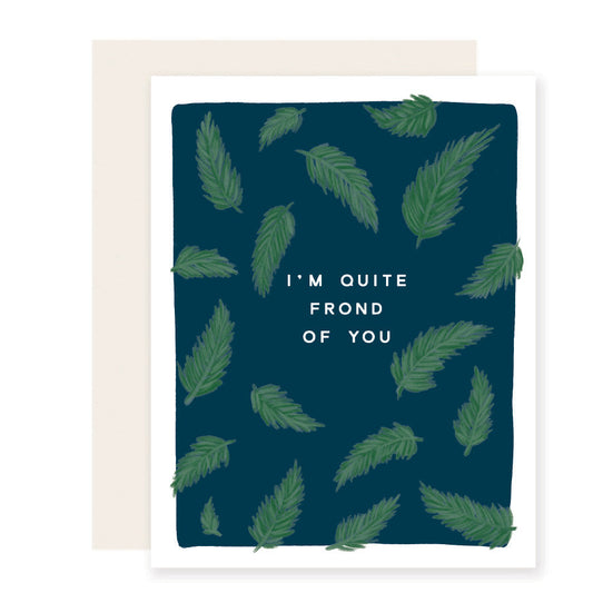 Frond Of You | I'M Fond Of You Card (Case Pack of 6)