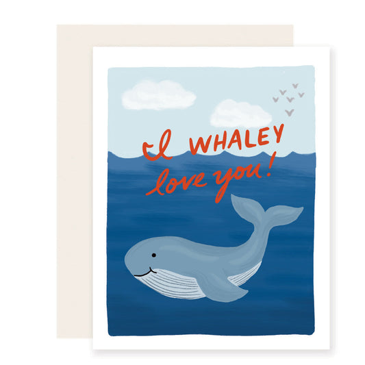 Whaley Love You | Love You Card (Case Pack of 6)
