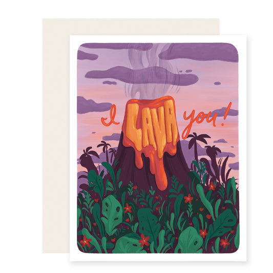 Lava You | Love Valentine Card (Case Pack of 6)
