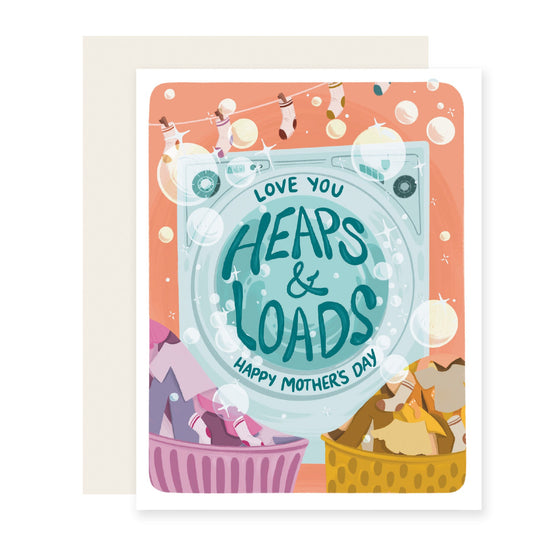 Heaps & Loads Card | Mother's Day Card (Case Pack of 6)