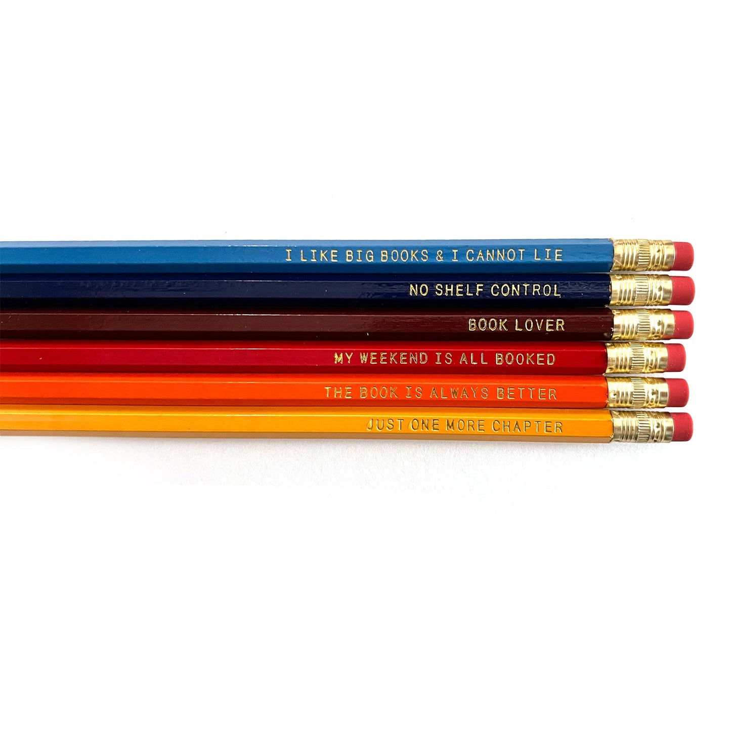 Book Lover Pencil Pack (Case Pack of 4)