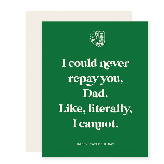 Could Never Repay You (Case Pack of 6)