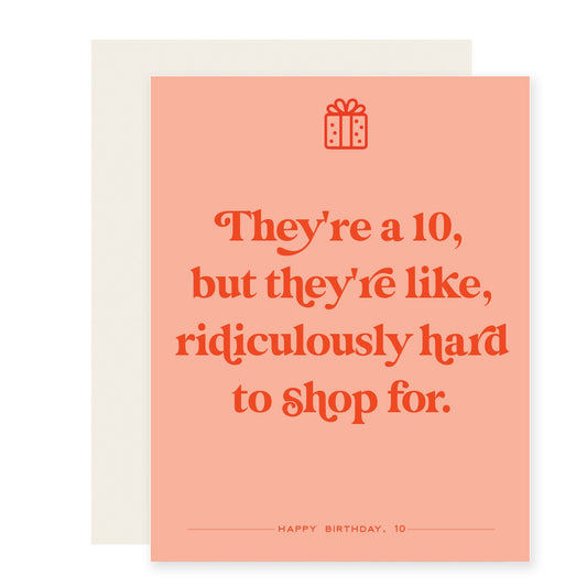 10 But Hard to Shop For (Case Pack of 6)