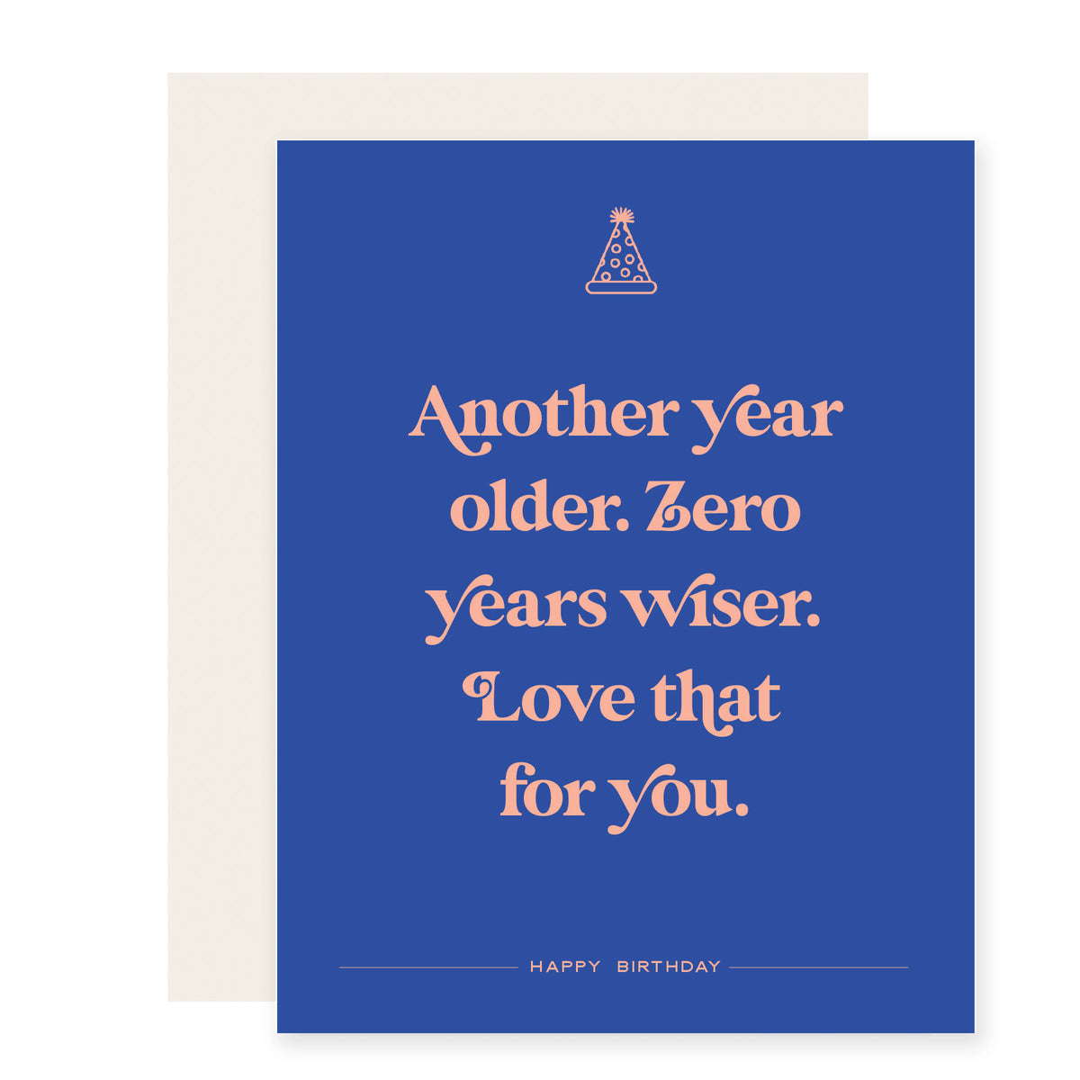 Zero Years Wiser | Birthday Card (Case Pack of 6)