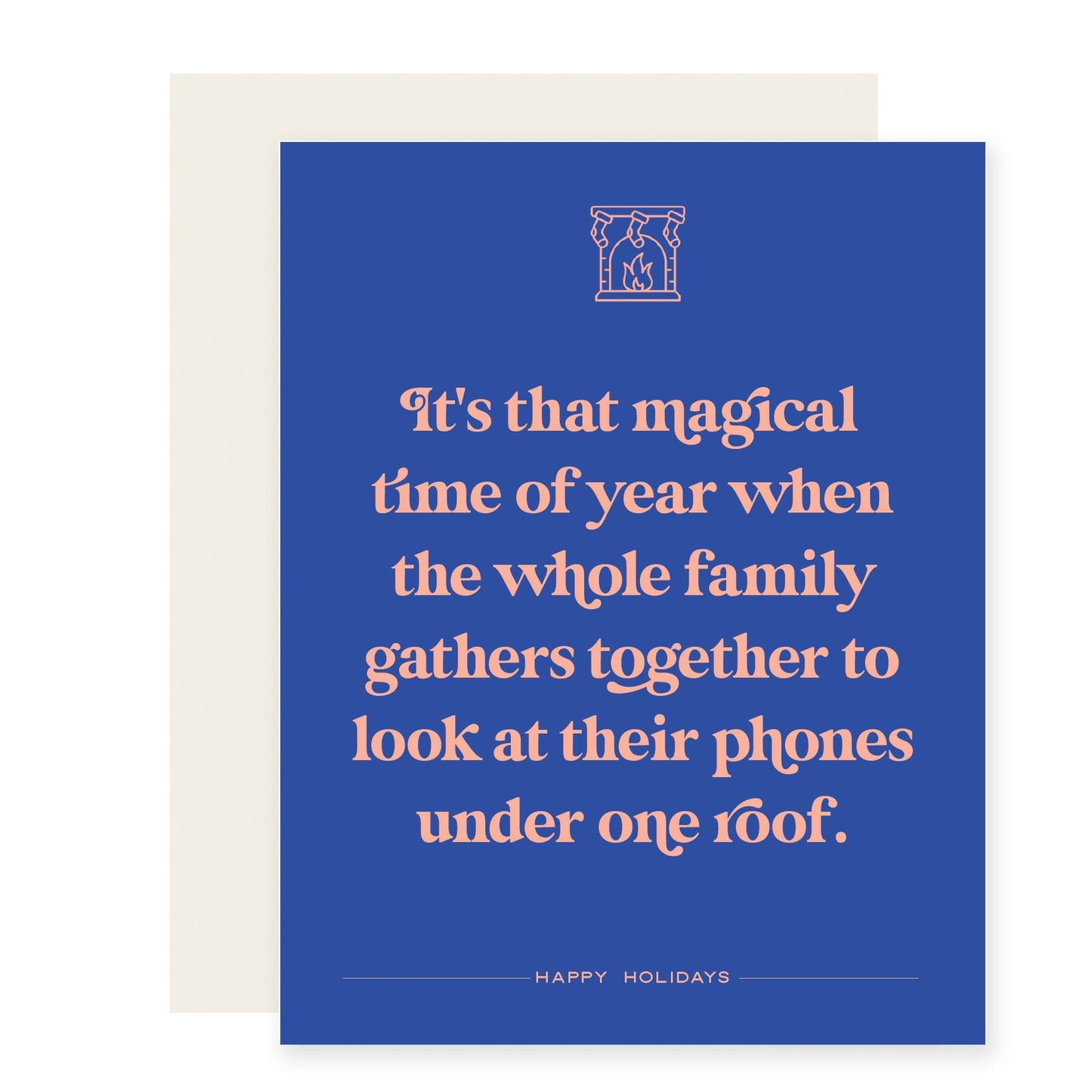 Under One Roof | Funny Holiday Card (Case Pack of 6)