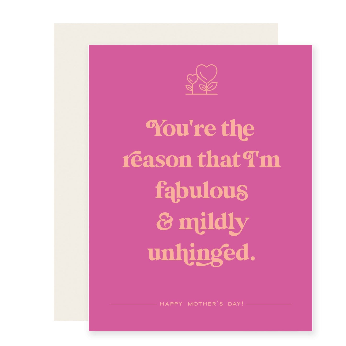 Fabulous & Unhinged | Mother's Day Card (Case Pack of 6)