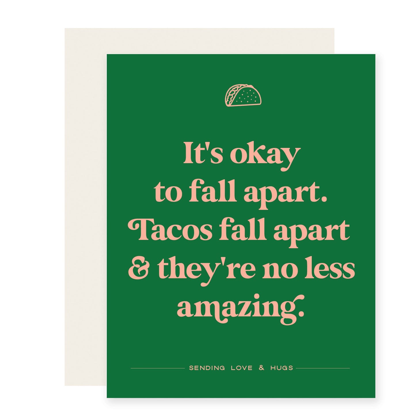 Okay to Fall Apart | Sympathy Card (Case Pack of 6)