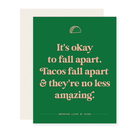Okay to Fall Apart | Sympathy Card (Case Pack of 6)