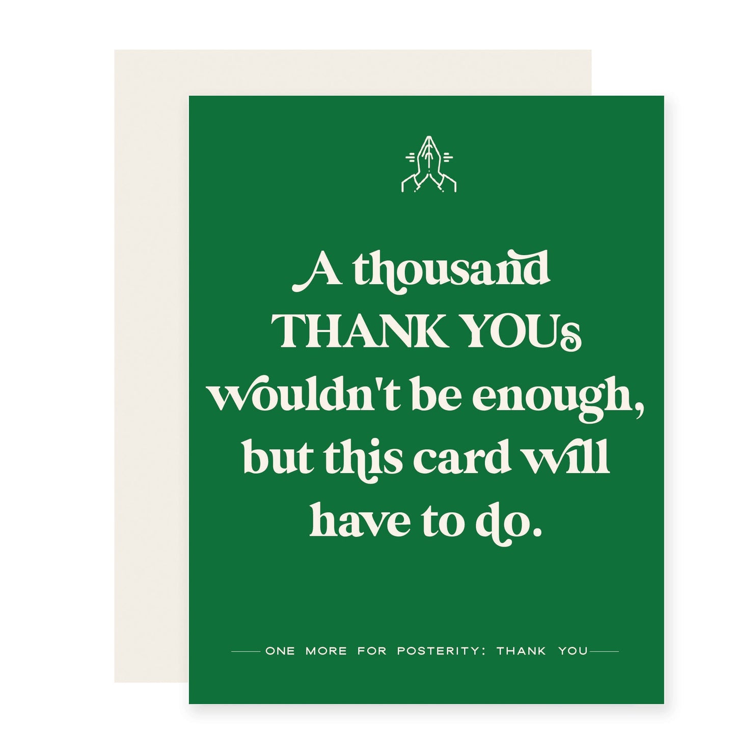 Thousand Thank Yous | Funny Thank You (Case Pack of 6)