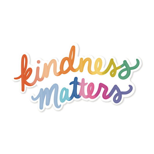 Kindness Matters Sticker (Case Pack of 6)