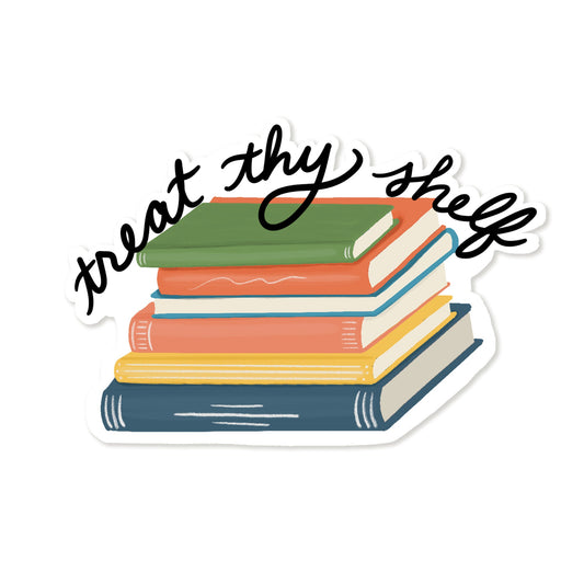 Treat Thy Shelf Sticker (Case Pack of 6)