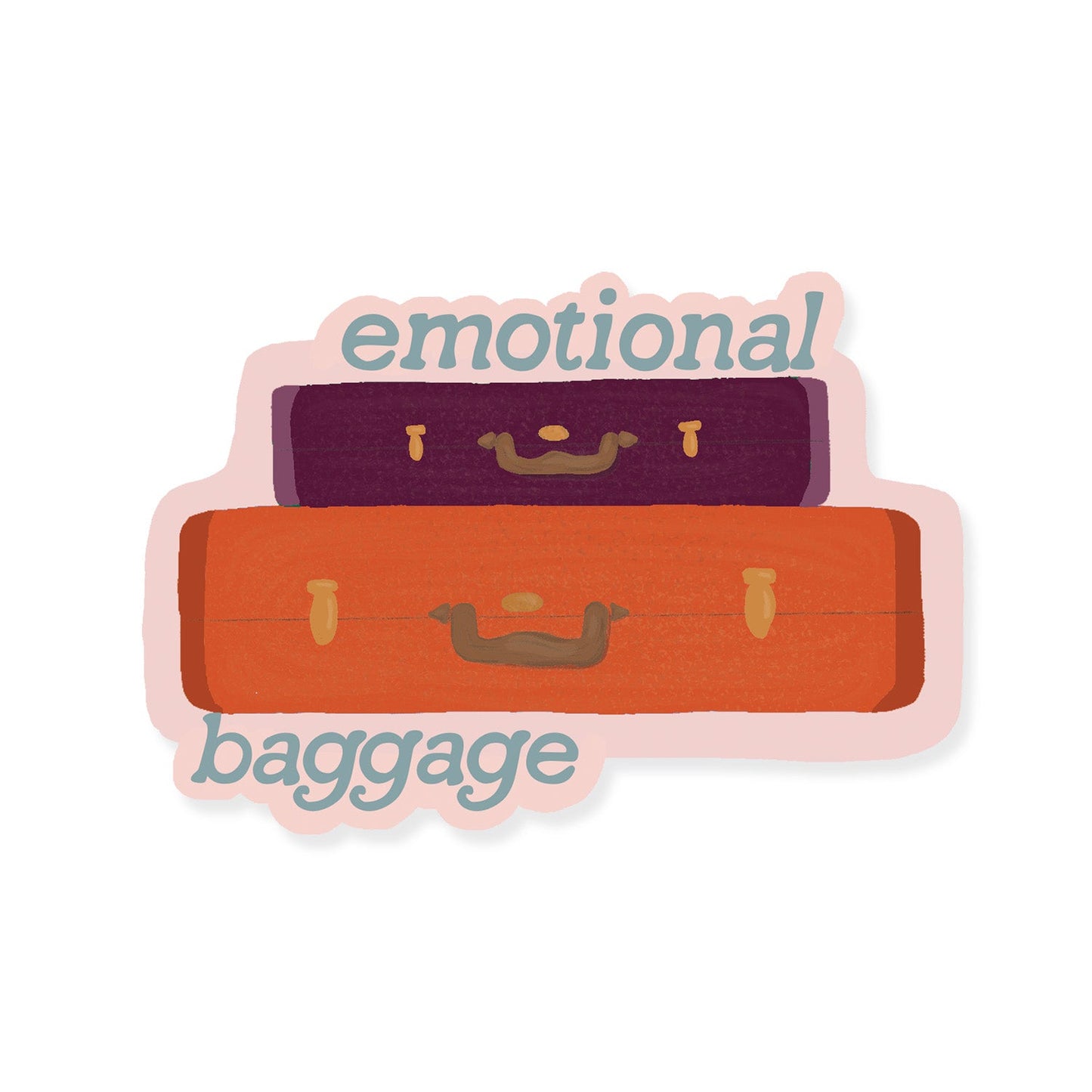 Emotional Baggage Sticker (Case Pack of 6)