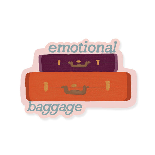 Emotional Baggage Sticker (Case Pack of 6)