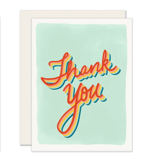Retro Thank You (Case Pack of 6)