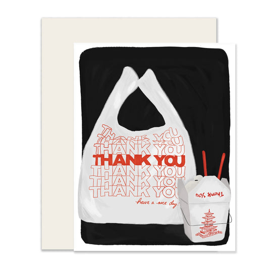 Takeout Thank You (Case Pack of 6)