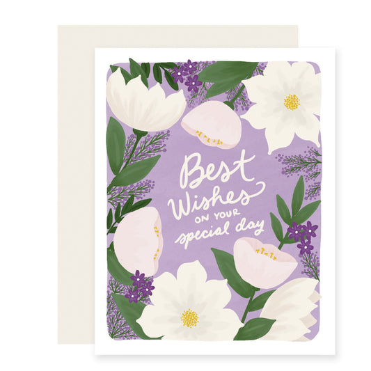 Floral Best Wishes (Case Pack of 6)